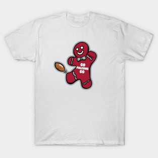 Atlanta Falcons Gingerbread Man T-Shirt